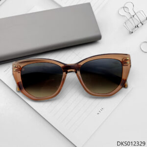 Transparent Color Woman Sunglass